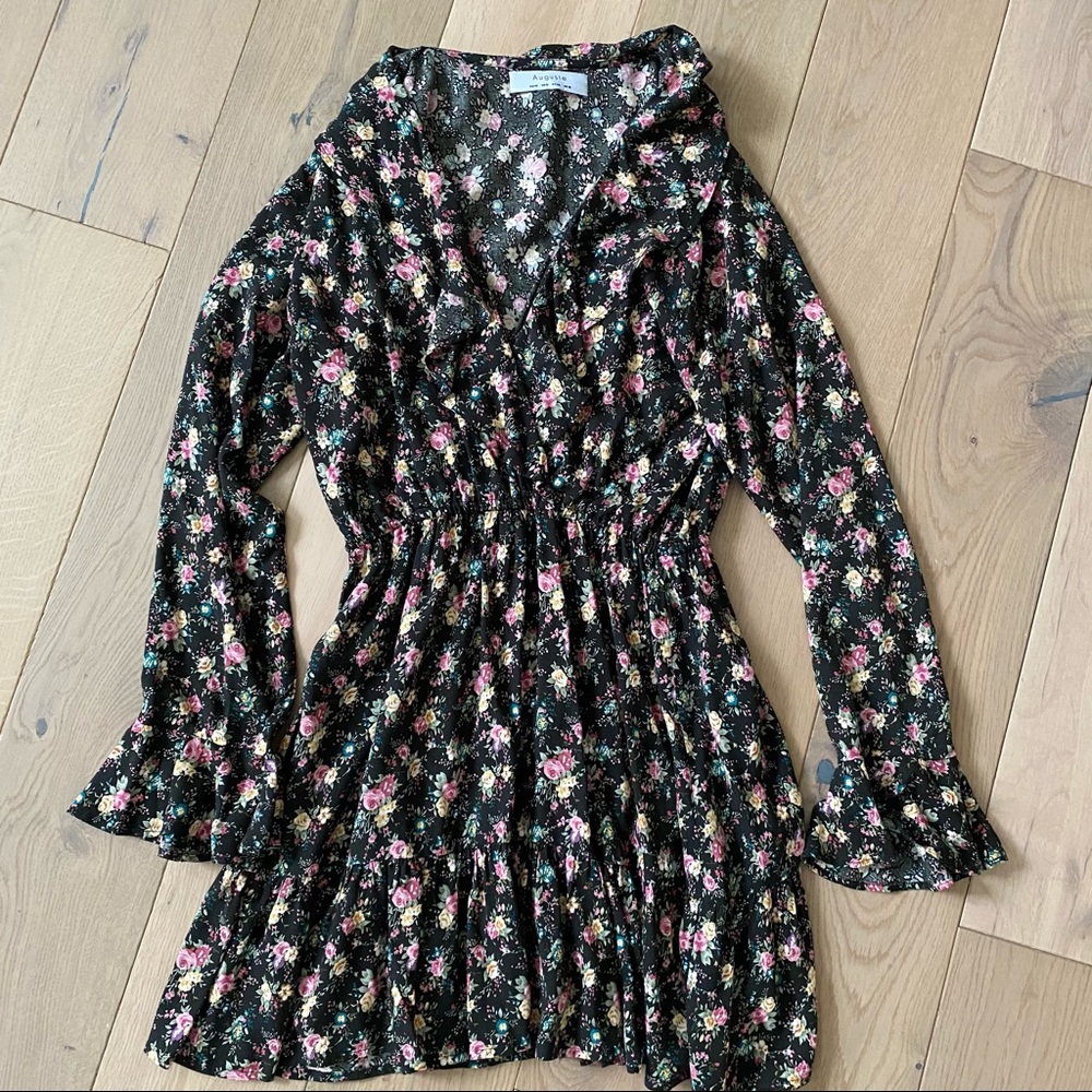Auguste the Label long sleeve mini dress